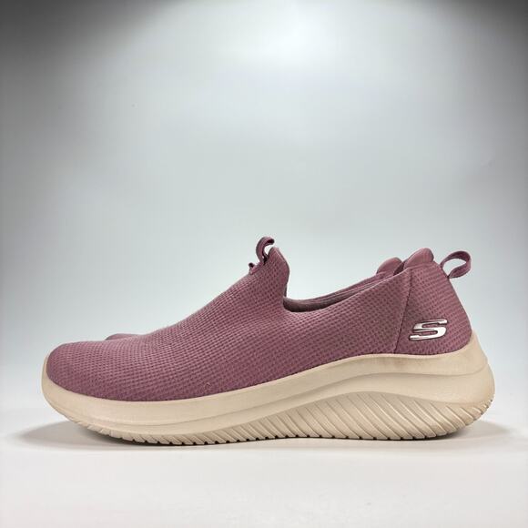 Skechers Ultra Flex 3.0 Mauve Comfort Slip On Walking Shoes 149858 Womens Sz 7.5 - Picture 4 of 10